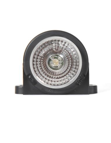 Feu d'encombrement avant à LED Code A avec support angulaire 3 Vis W25RF 529 Was | leonleds