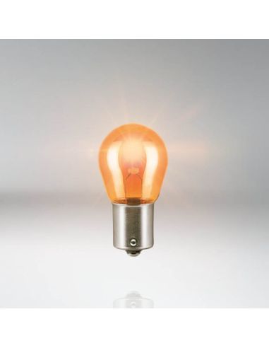 Lampe ampoule de clignotant orange 12V 21W culot BA15 pour moto