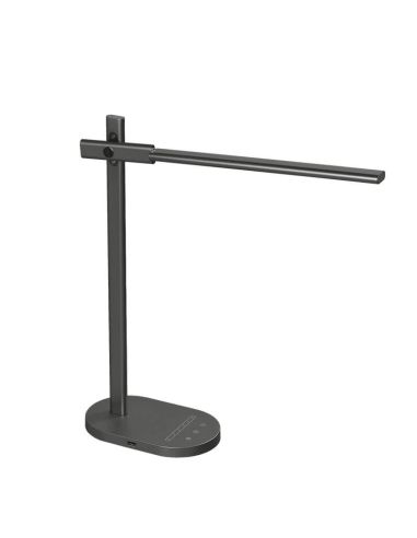 Lampe de table LED Laysan Anthracite 10W 650Lm Couleur de lumière réglable de 2 800K à 6 500K ACB | léonleds