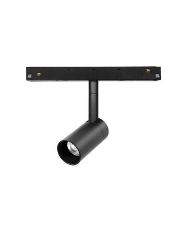 Foco LED carril magnético Magneto negro 5W (400Lm) - 3000K