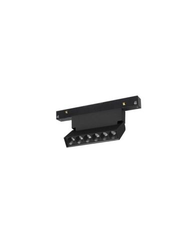 Spot linéaire LED rail magnétique 6 Lumières Magneto noir 10W