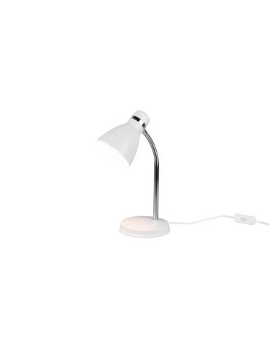 Candeeiro de mesa LED branco Harvey | LeonLeds