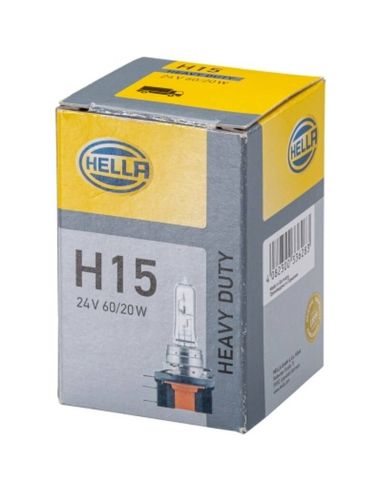 Lámpara Halógena H15 Heavy Duty 24V - 60/20W - 8GJ 168 119-241