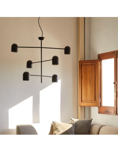 LAMPARA DE TECHO ONLINE, lámpara de techo dormitorio con pantallas - Luz  Sevilla