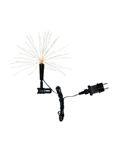 FEU D'ARTIFICE Boule Lumineuse de Noël LED intérieur et extérieur 120X0,064W 27cm Ø27cm IP44