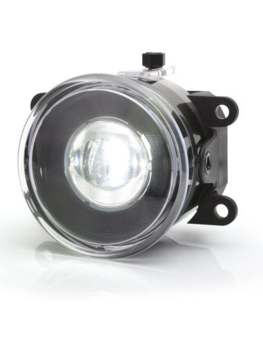 Farol de nevoeiro LED embutido com 4 parafusos 12V 24V R10, R19 1254 | LeonLeds