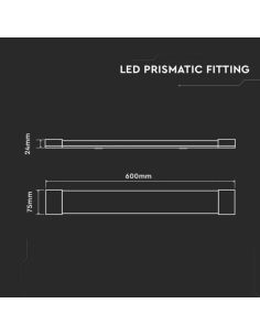 Panneau LED 60X60 32W 4000K IP44 3500Lm Luceco