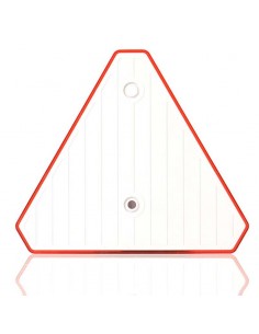 TMISHION Réflecteur de sécurité Remplacement de rectangle de panneau de  garniture rouge de corps de réflecteur adhésif de