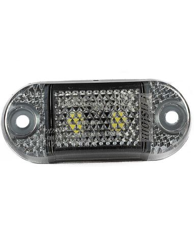 Mini feu de gabarit LED fumé FT-062 foncé Approbation européenne A R1 SM1 FT-062 B LED DARK