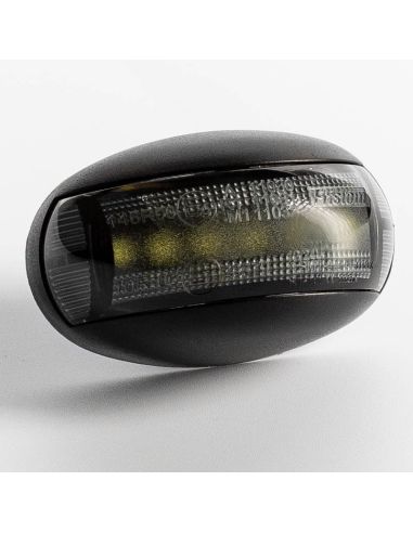 Feu de gabarit ovale à LED Noir FT-067 Dark LED A R1 SM1 12V - 36V FT-067 B LED | LéonLeds