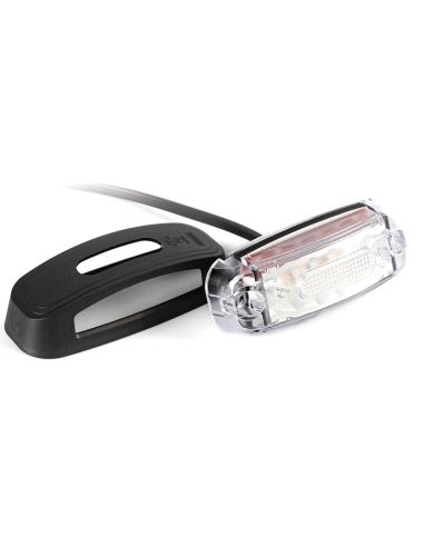 Piloto LED de galibo de 3 funciones con luz de galibo lateral, delantera y trasera SM1 A R1 12V 24V Fristom | LeonLeds