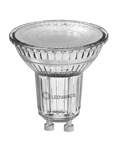 Ampoule LED GU10 4,3W remplacement 50W avec 120º 350Lm Classe de Performance 220-240V LedVance | LéonLeds