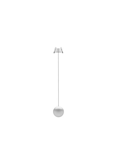 KILDA 10W 3000K Candeeiro suspenso LED embutido branco, preto ou dourado