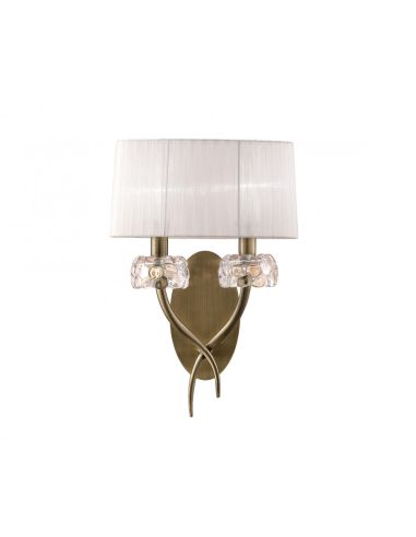 Aplique de Pared Loewe 2 Luces E14