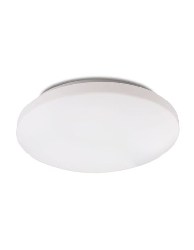 Plafón redondo Zero blanco 5xE27 50cm Ø