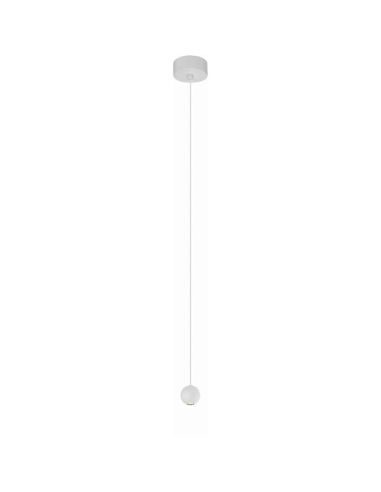 Suspension boule GRUISSAN 5W 3000K blanche