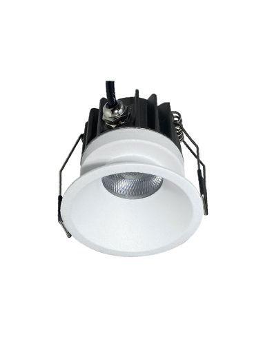 ROMBOK Luminária embutida LED regulável 2700K-3000K-4000K IP65 8W/12W