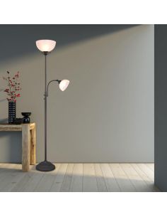 MELILI Lampadaire LED moderne-Lampe d'angle-Lampadaire à intensité