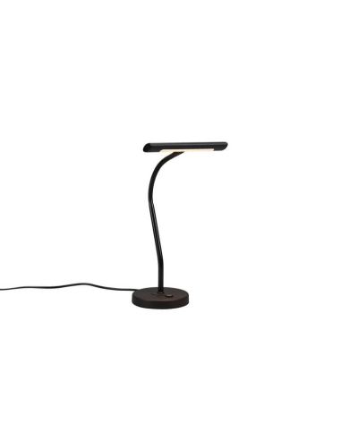 Lámpara de mesa LED metal CURTIS flexible 1x4W 3000K IP20 luz encendida