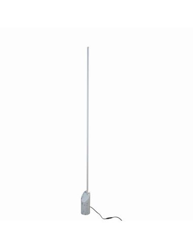 MARMOL Lampadaire de Salon 28W 3000K 180cm haut blanc