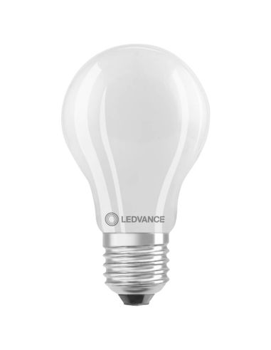 Ampoule LED E27 à intensité variable avec verre opaque A60 7,5W Remplacement 75W Classe de performance GL FR75 Dim | LéonLeds