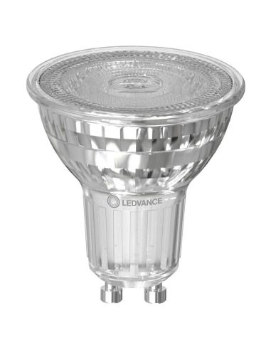 Ampoule LED GU10 6,9W Remplacement 80W 60º 575Lm Classe Performance Spot  GL80 No-Dim - Ledvance