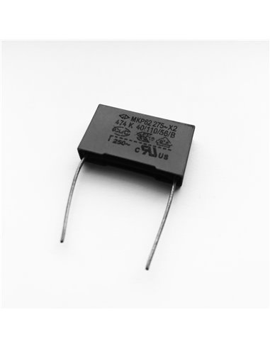 Acessório de capacitor LED preto TEK PARTS