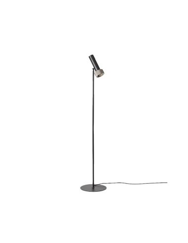 FOCUS Lampadaire LED acier et aluminium noir | LéonLeds