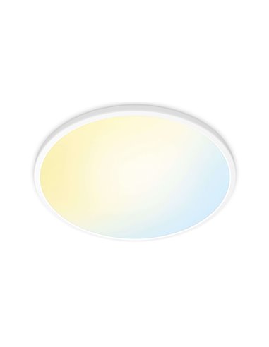 Plafon LED inteligente SuperSlim 22W 2700K - 6500K branco ou preto