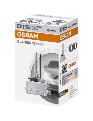 Osram Xenarc Classic 66140CLC D1S Ampoule Osram | LéonLeds