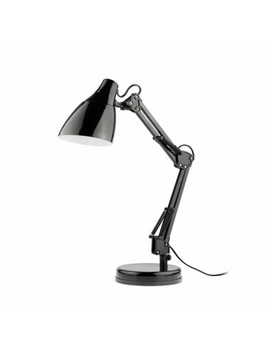 Lampe de table d'étude articulée blanche Série Gru 1XE27 | leonleds