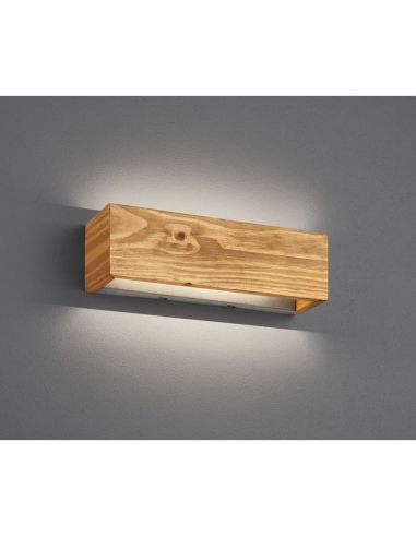 Lámpara de techo Brad LED 27w 3000k madera natural - Trio