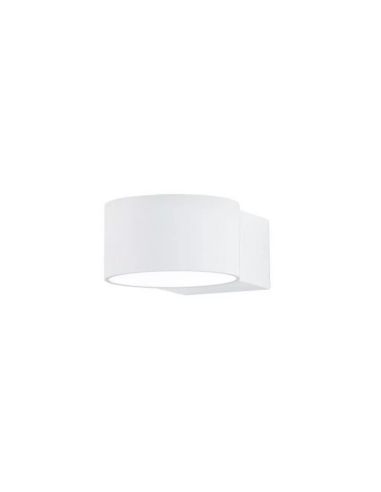 Arandela LED ascendente e descendente LACAPO branco/preto | LeonLeds