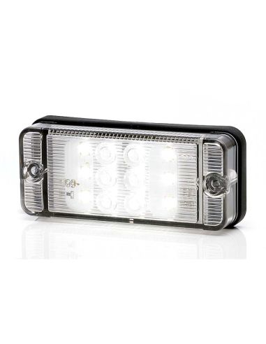 Piloto Macha atrás LED Rectangular 12/24V Homologado Was | LeonLeds