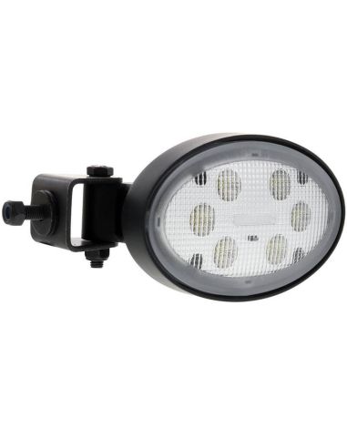 Lampe de travail ovale à LED 2 000 Lm avec support latéral pivotant, optique de travail D15095 | LéonLeds