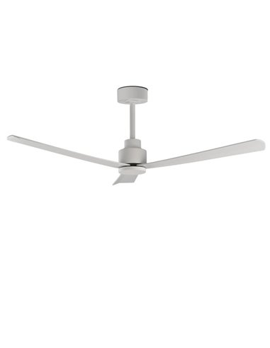 Ventilador de techo GREGAL Blanco, MOTOR DC 35W, CL.I, Mando a distancia