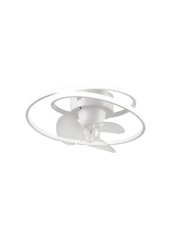 Ventilateur de plafond réglable UMEA avec lumière LED mode hiver | LéonLeds