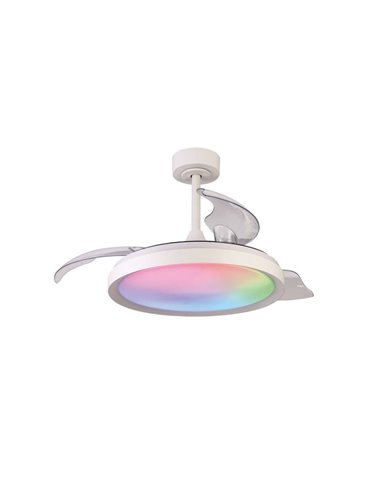 Raimbow SIBERIA 50W RGB Lampe LED Ventilateur 30W Blanc 2700K-5000K, 3200 Lm