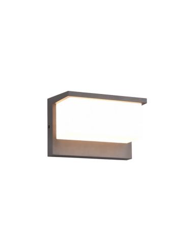 Aplique pared LED para exterior NESTOS rectangular| LeonLeds