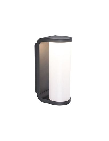 ADALYN Aplique LED para uso externo redondo 10,2W 3000K