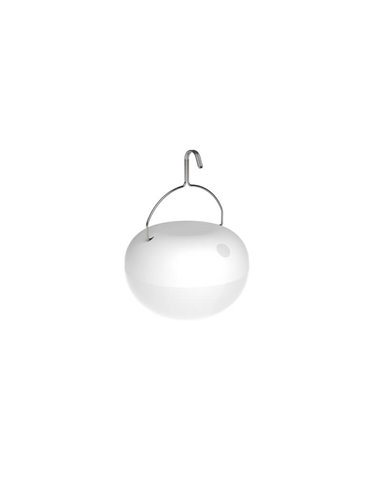 COCO BULB BATTERY Ampoule LED flottante IP68 avec crochet de suspension blanc