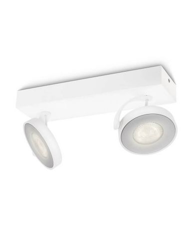 CLOCKWORK Spot LED pour plafond ou applique 2 lumières EyeComfort | LéonLeds