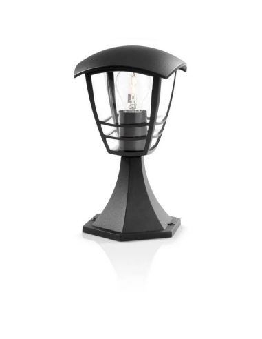 Baliza LED de exterior CREEK clásico negro IP44 MyGarden | LeonLeds