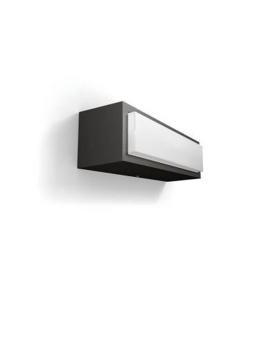 Aplique LED exterior STRATOSPHERE rectangular 4000K IP44 | LeonLeds