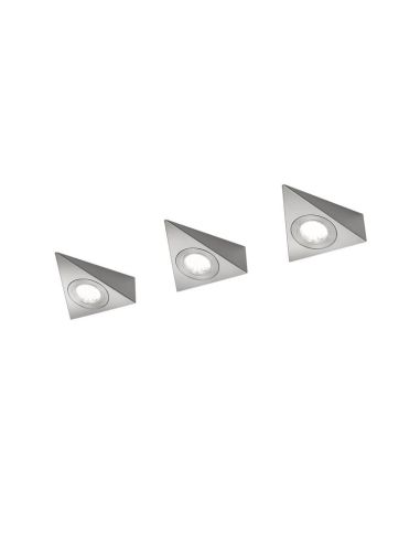 ECCO Luminaire LED pour meuble 3 spots dont 3x3W LED 200Lm | LéonLeds