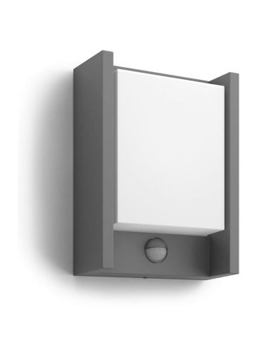 ARBOR applique murale LED d'extérieur avec détecteur de mouvement 3,8W | LéonLeds