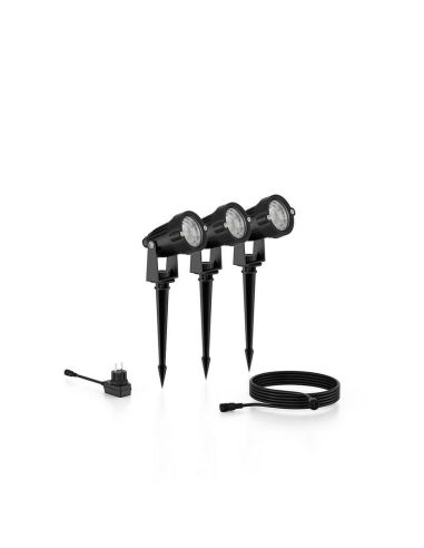 Kit de 3 pontas externas CAPER GardenLink de baixa tensão 24V | LeonLeds