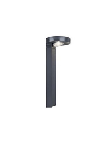 Balise solaire DISO avec lyre et détecteur de mouvement LED, anthracite 4000K