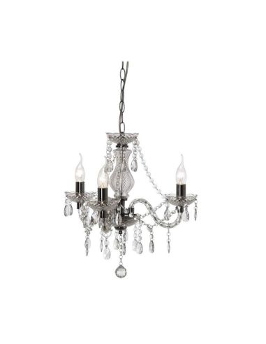 Lustre LÜSTER Antique 3 Lumières Pendentifs Décoratifs | LéonLeds