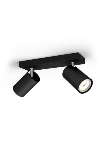 Regleta 2 luces para Techo o Pared KOSIPO ClickFix | LeonLeds